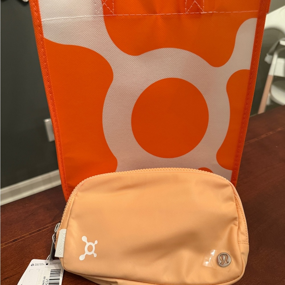 Lululemon X Orange Theory Creamsicle Belt Bag NWT